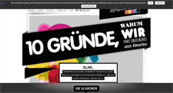 Desktop Screenshot of dynamik-druck.de